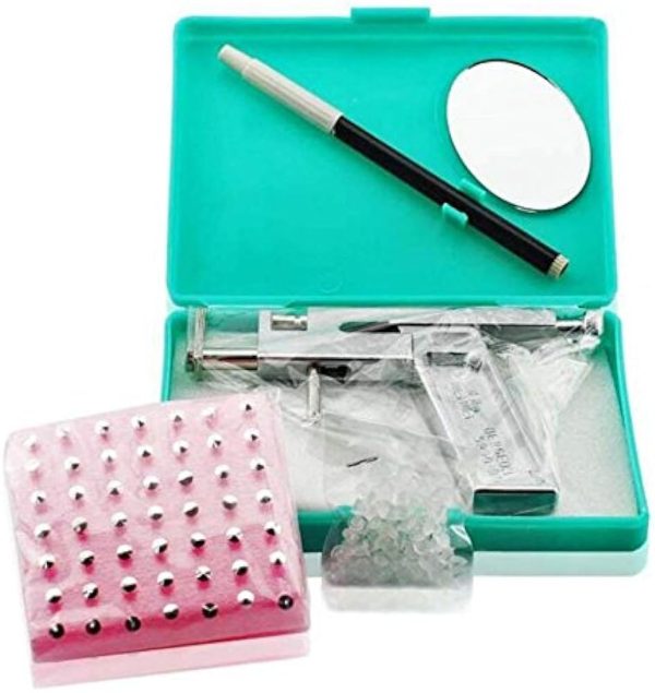 1 Set Professional Steel Ear Body Lips Nose