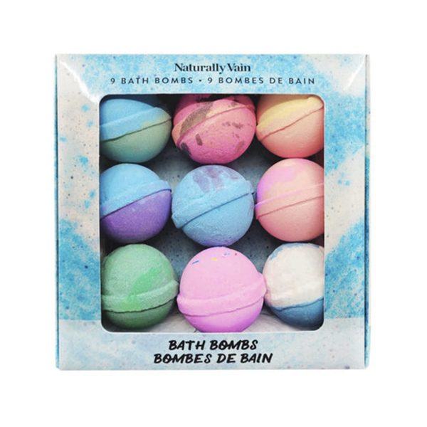 10 Large Bath Bombs USA Made Gift Set - Bath Fizzies