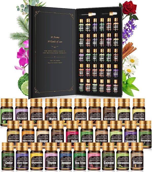 100% Natural Essential Oils-Perfect for Diffuser