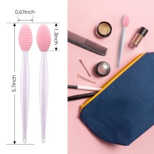100 Pieces Lip Scrub Brushes Double Sided