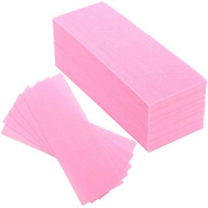 100 Pieces Pink Wax Strips Hair Removal