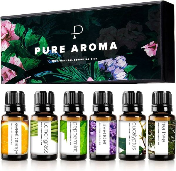 100% Pure & Natural Essential Oils Kit