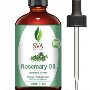 100% Pure Rosemary Essential Oil for Therapeutic Aromatherapy