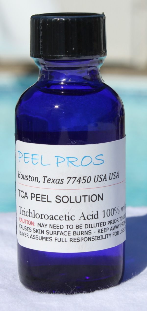100% TCA (dram) Chemical Skin Peel & Prep Solution (1oz) - Tattoo Remover