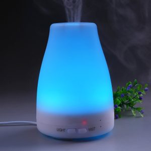 100ml Portable Aromatherapy Diffusers with 7 Color Lights