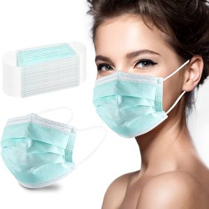 100Pcs Medical Mask 3 Layers Disposable Face Mask Healthy Care