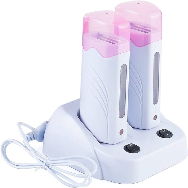 110V Double Depilatory Wax Warmer Waxing Kit