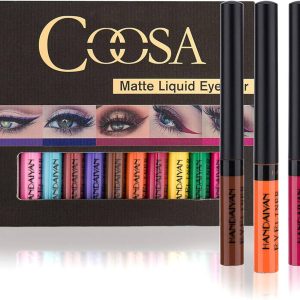 12 Colors Matte Colorful Liquid Eyeliner
