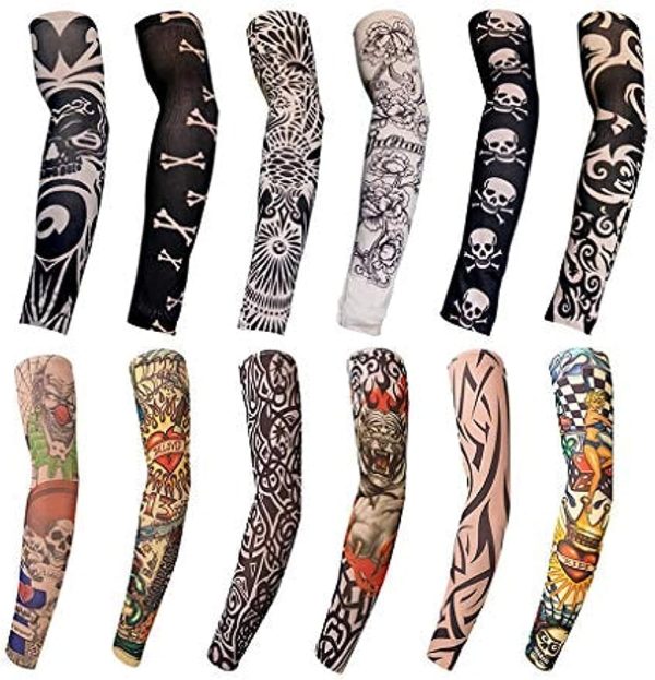 12 PCS Sports Arm Sleeves For Braces Splints & Slings