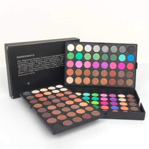 120 Vivid Colors Mini Eyeshadow Palette Matte and Shimmer