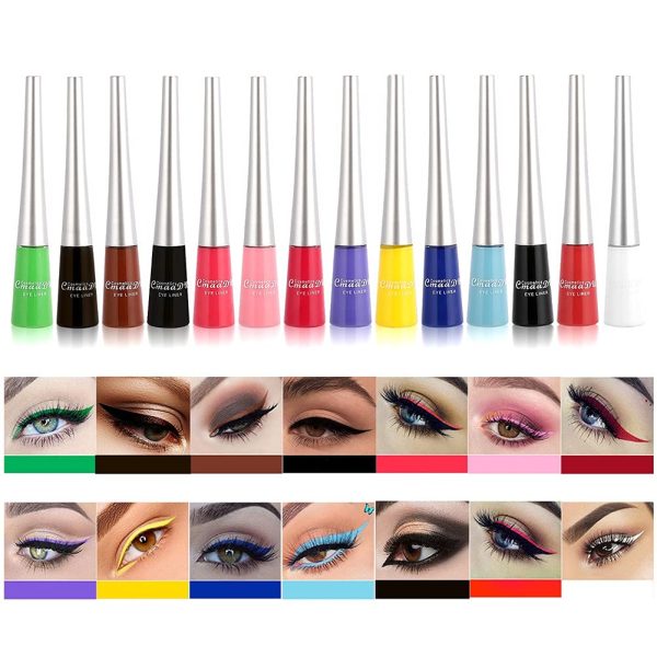 14 Color Matte Liquid Eyeliner Set