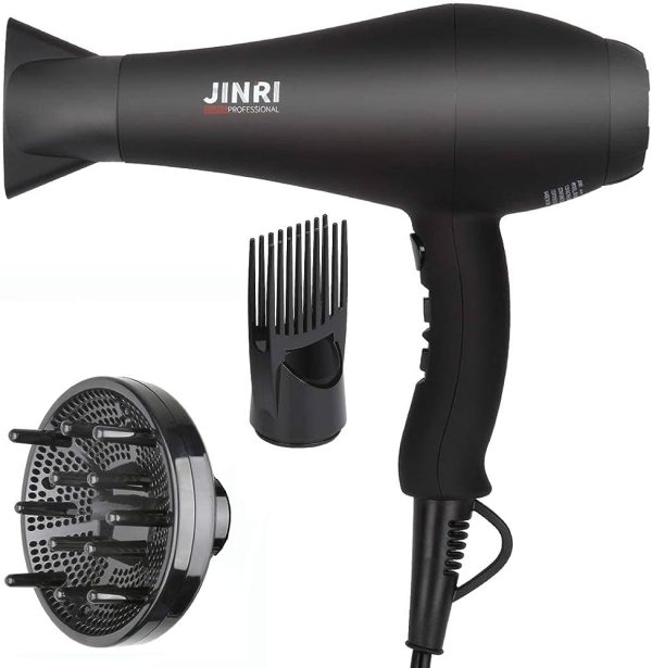 1875W Professional Salon Hair Dryer, Negative Ionic Blow Dryer