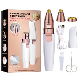 2 in 1 Eyebrow Trimmer and face trimmer for women