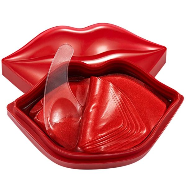 Rose-Infused Gel Lip Masks - 20PCS Sleeping Lip Masks for Soothing, Moisturizing, and Anti-Aging Lip Care