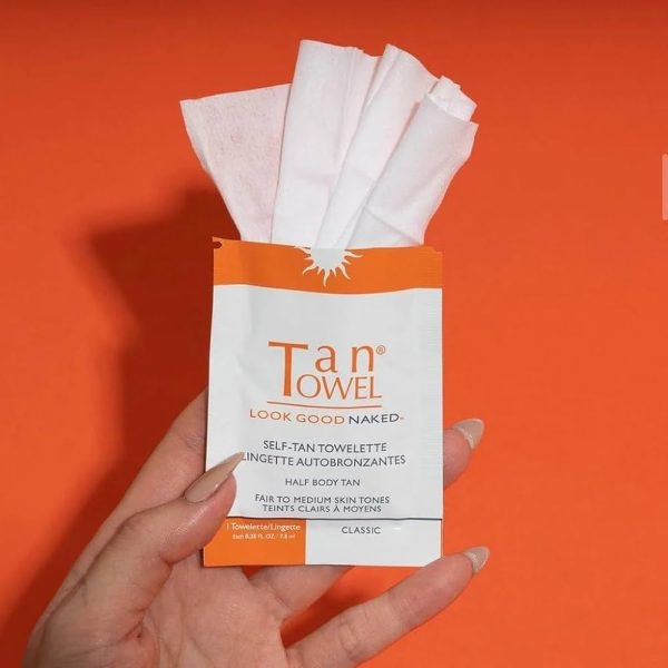24 pack -COMODYNES Self-Tanner Towels