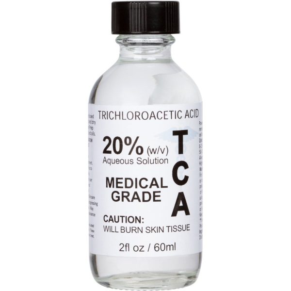 25% Trichloroacetice Acid - TCA Skin Peel (1oz) - wrinkles, crepey skin