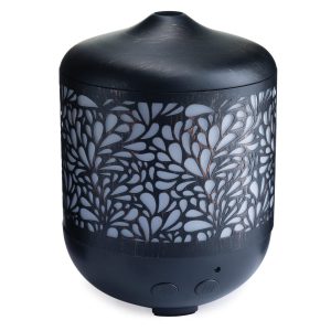 250ml Metal Aromatherapy Ultrasonic Cool Mist Aroma Essential Oil Diffuser