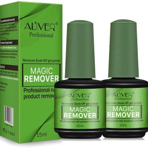 2Pack Magic Nail Polish Remover, Professional Easily & Quickly Removes