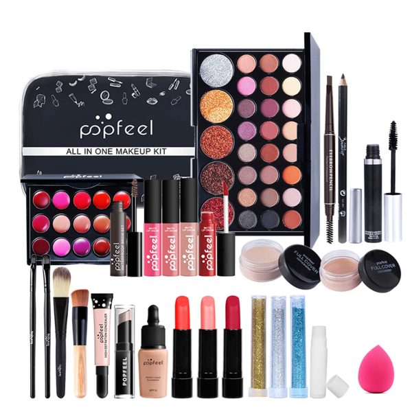 30 Pcs Complete Makeup Gift Set Full Kit Combination