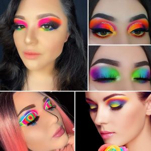 35 Rainbow Colors Eyeshadow Palette Matte and Glitter