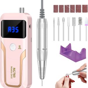 35000RPM Portable Rechargeable Nail Drill Machine