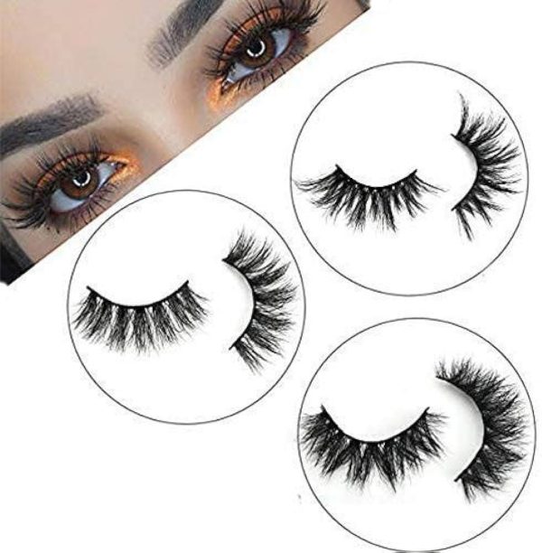 3D Mink Eyelashes Full Volume Dramatic Lashes 15-25mm Eyelashes Luxury