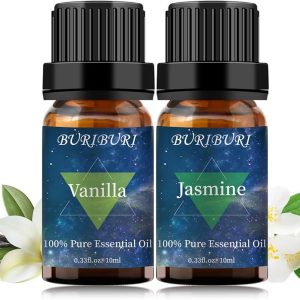 4 Bottles Jasmine Essential Oils 100% Pure Aromatherapy Oil