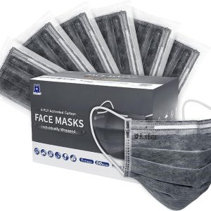 4 layers FFP2 face mouth mask Activated bamboo carbon prevent