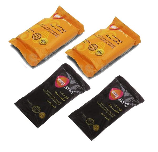 4 X 50 gm Sweet Packets Sugaring Sugar Wax Hair Removal 100% Natural