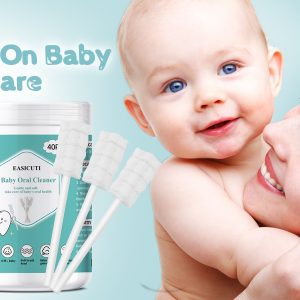 40Pcs Disposable Infant Toothbrush Clean Baby Mouth