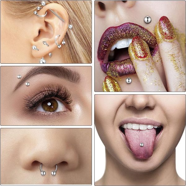 41 Pieces Body Piercing Tool Kit