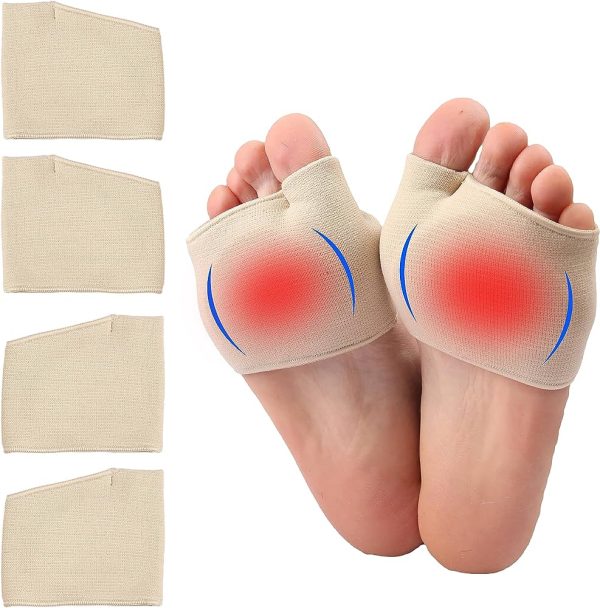 Relieve Foot Pain Fast – Ball of Foot Cushions & Bunion Corrector Pads (4PCS)