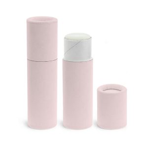 50 Pack, Inventiv Paperboard Lip Balm Tubes, Cardboard Chapstick Containers
