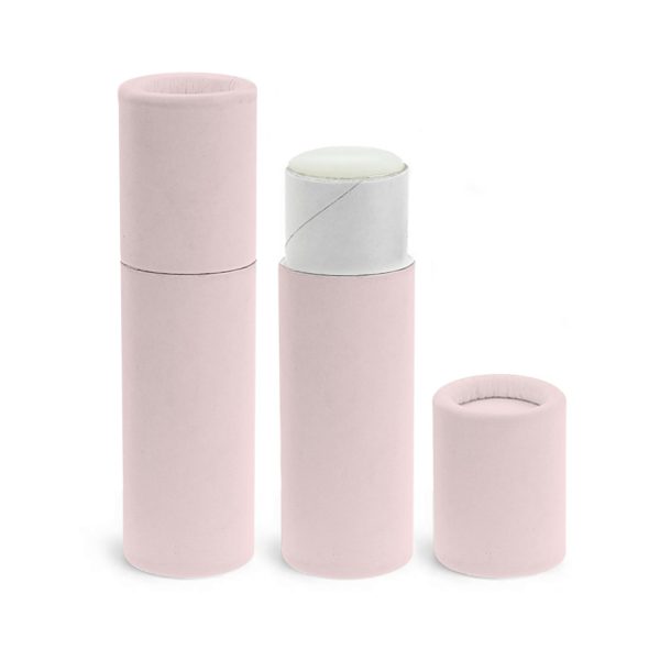 50 Pack, Inventiv Paperboard Lip Balm Tubes, Cardboard Chapstick Containers