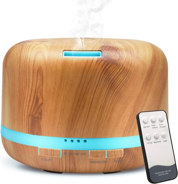 500ml Aromatherapy Diffuser With Remote Control