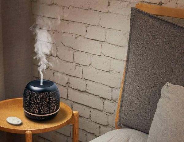 500ml Diffusers for Essential Oil, Bligli Premium Metal Aromatherapy