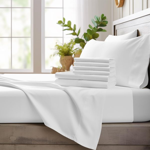 6 Piece Bamboo Sheets 100% Organic