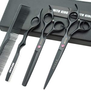 7.0 Inches Professional hair cutting thinning scissors set