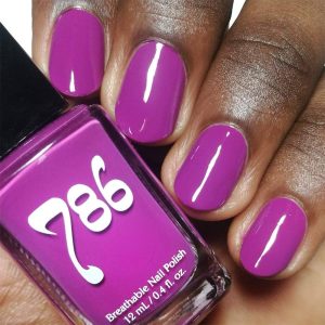 786 Cosmetics Purple Nail Polish Set - 3 Full Size (12 mL) Nail Polishes