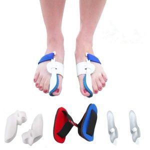 7Pcs Bunion Corrector Adjustable Splint Night Time Soft Gel