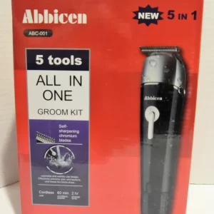 Abbicen New 5 in 1 Multi-functional Beard Trimmer Men's Grooming Kit
