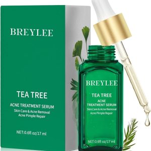Acne Treatment Serum, BREYLEE Tea Tree Oil Clear Skin Serum