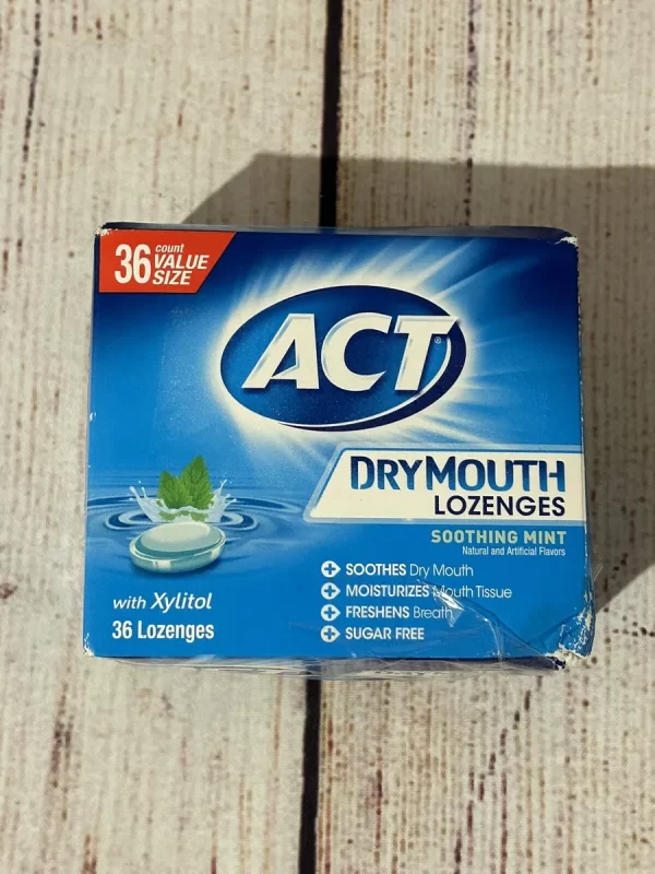 ACT Dry Mouth Lozenges With Xylitol