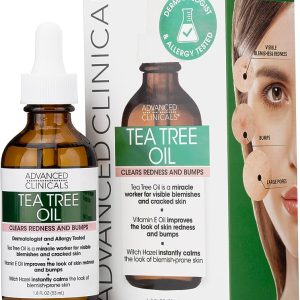 Advanced Clinicals Tea Tree Oil for Redness and Bumps