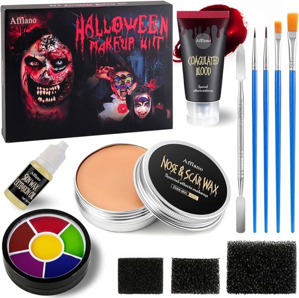 AFFLANO Special Effects Stage Halloween Makeup Set