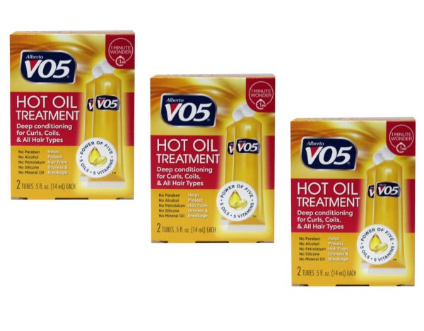 Alberto Vo5 Hot Oil Intense Conditioning Treatment, 0.5 Ounce