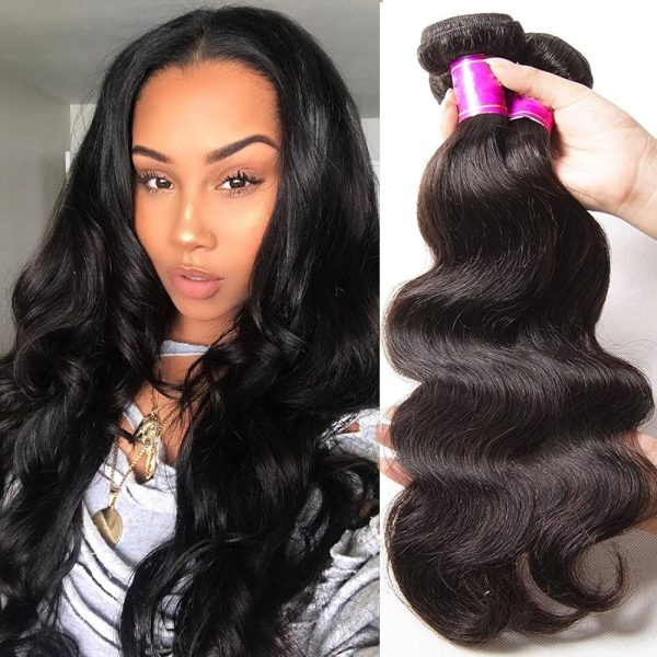 Ali Julia Hair 14 16 18 Inch Brazilian 10A Virgin Body Wave Hair Weave