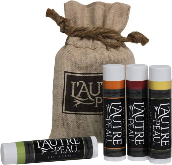 All Natural Luxury Lip Balm with Natural Beeswax by L'AUTRE PEAU