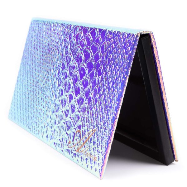 Allwon Magnetic Palette Mermaid Empty Makeup Palette with Mirror