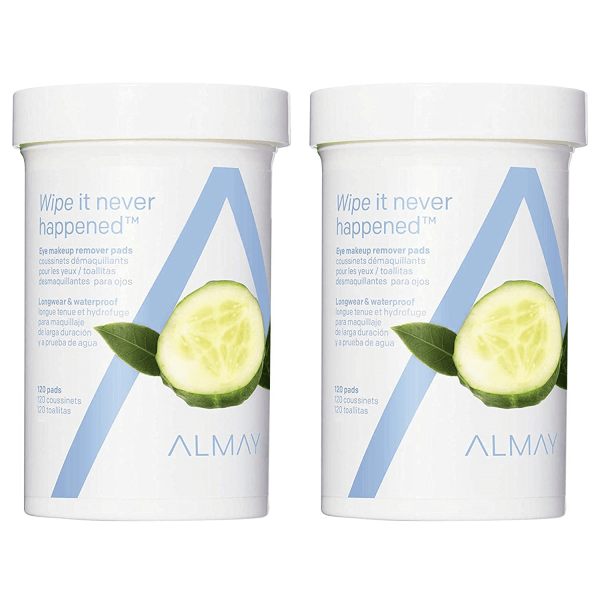 Effortless Eye Makeup Removal with Almay Longwear Waterproof Eye Makeup Remover Pads